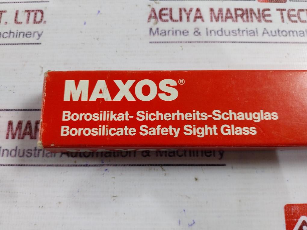 Maxos Din 7081 Borosilicate Safety Sight Glass