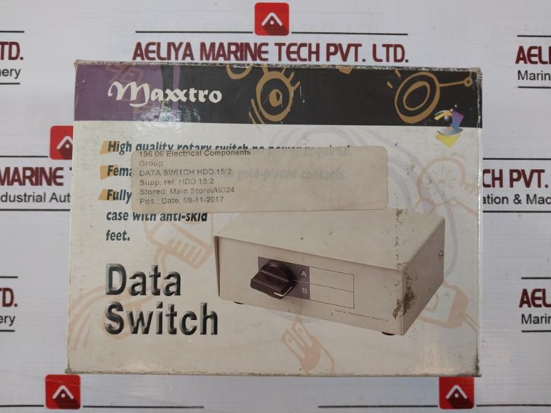 Maxxtro Data Transfer Switch Vga Keyboard Mouse