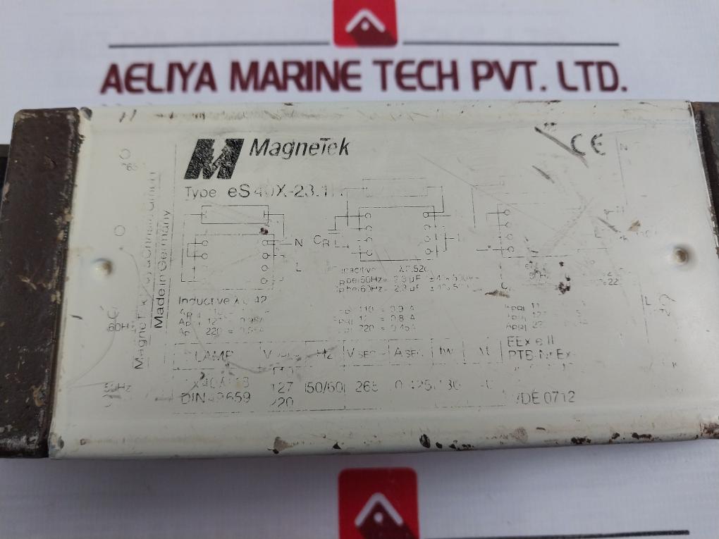 May & Christe Es 40X-23.1H Universal Ballast 110-220V 50/60Hz