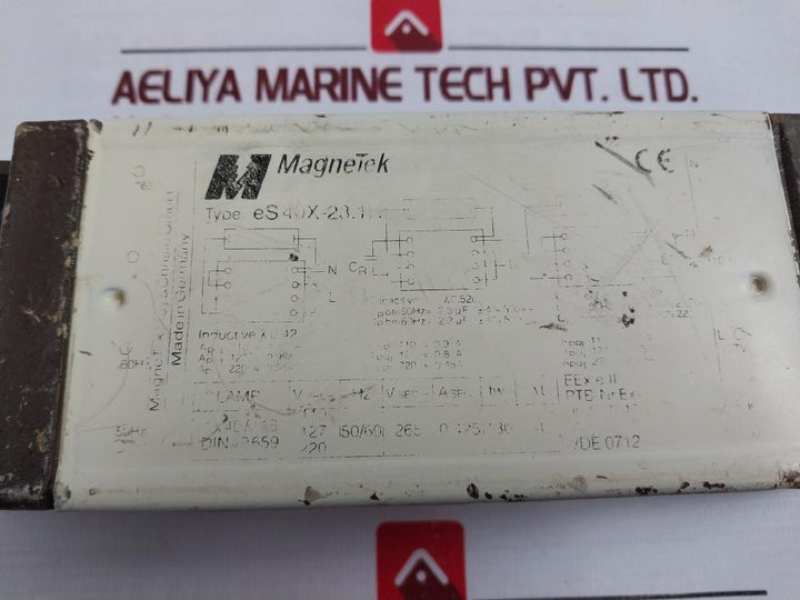 May & Christe Es 40X-23.1H Universal Ballast 110-220V 50/60Hz