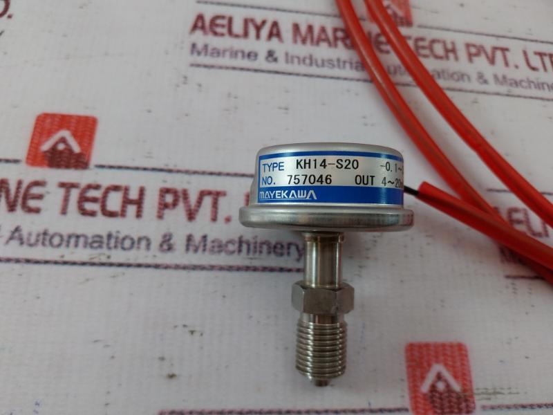 Mayekawa Kh14-s20 Pressure Transmitter -0.1-3 Mpa Assembly