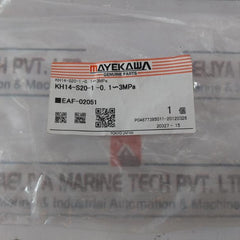 Mayekawa Kh14-s20 Pressure Transmitter Assembly With Mounting Bracket 4-20Ma