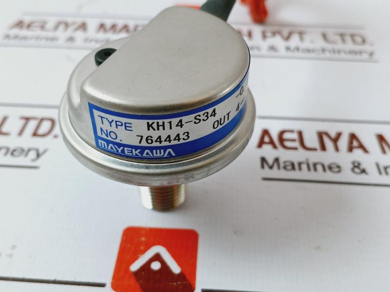 Mayekawa Kh14-s34 Pressure Transducer Assembly -0.1 - 3 Mpa