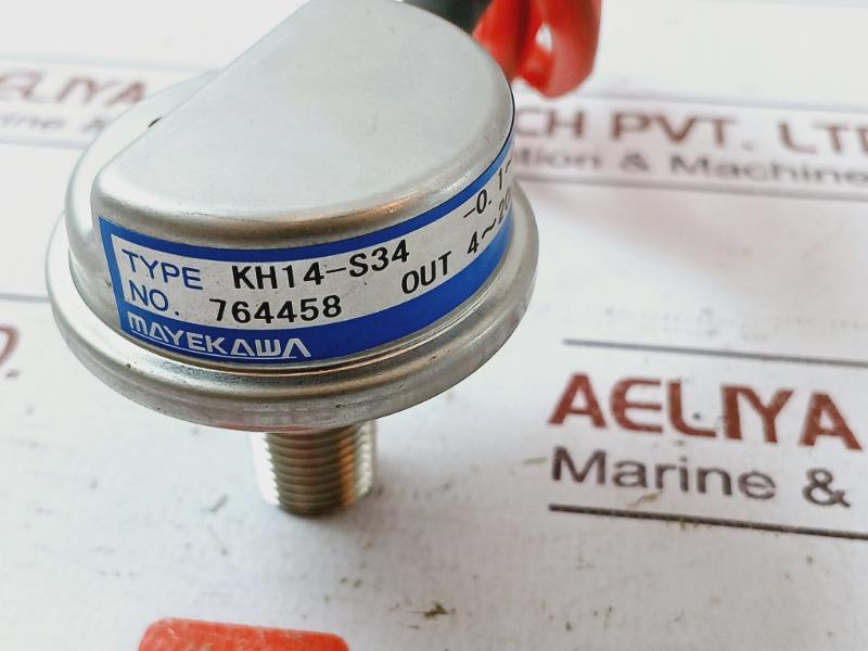 Mayekawa Kh14-s34 Pressure Transducer Assembly 4 - 20Ma Dc/24V