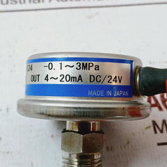 Mayekawa Kh14-s34 Pressure Transducer Assembly 4 - 20Ma Dc/24V