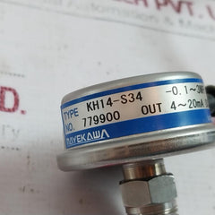 Mayekawa Kh14-s34 Pressure Transmitter 779900 4-20Ma Dc/24V