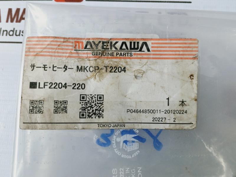 Mayekawa Mkcp-t2204 Thermo Heater 220V 400W Lf2204-220