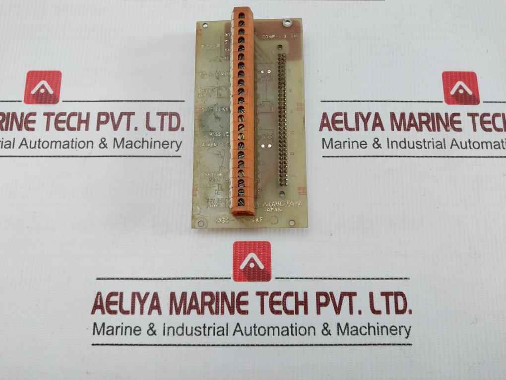 Mbd-110-saf Interface Connector Terminal Board Nunotani
