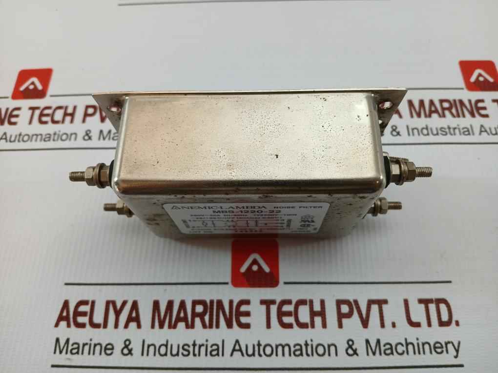Mbs-1220-22 Noise Filter 250V-20A 50/60Hz Nemic-lambda