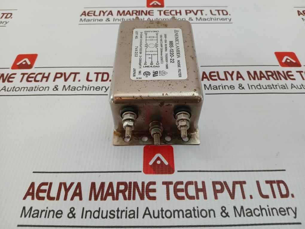 Mbs-1220-22 Noise Filter 250V-20A 50/60Hz Nemic-lambda – Aeliya
