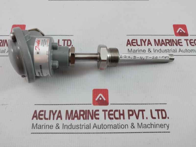 Mbt 5252-1021-0100-0300-0000 Temperature Sensor Pt100 Class B Danfoss
