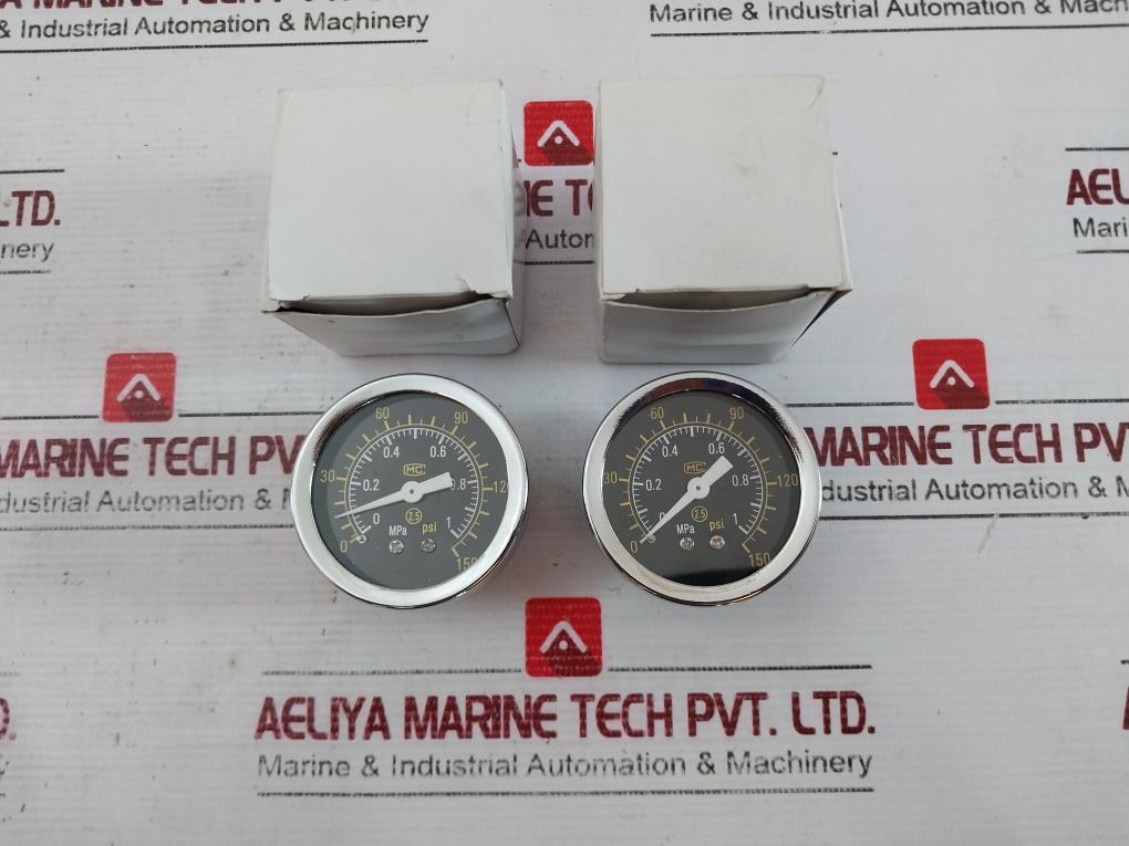 Mc 0-150 Psi Pressure Gauge 0-1 Mpa 2.5