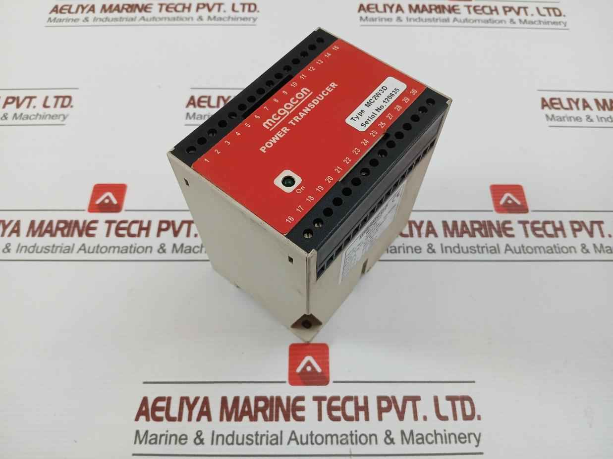 Mc2W3D Power Transducer Megacon 380/440V 50/60Hz