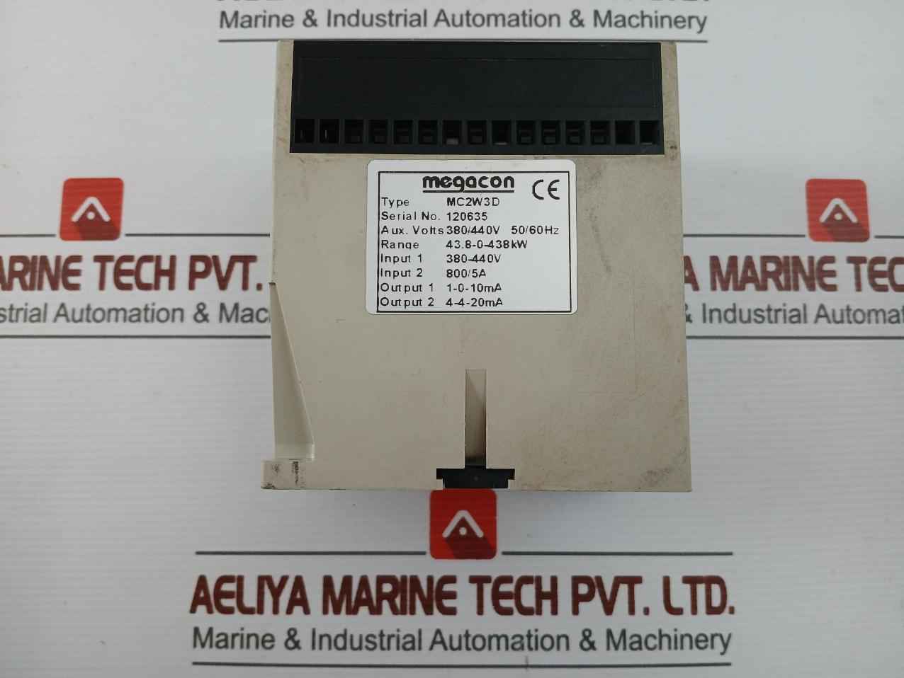 Mc2W3D Power Transducer Megacon 380/440V 50/60Hz