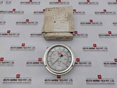 Mc Daniel 316Ss Liquid Filled Dual Pressure Gauge Rev C 0-10000 Psi/Kpa