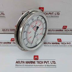 Mc Daniel 316Ss Liquid Filled Dual Pressure Gauge Rev C 0-10000 Psi/Kpa