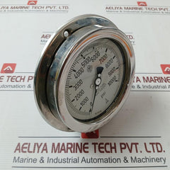 Mc Daniel Controls Pressure Gauge 0-10K 0-10000Psi 316Ss