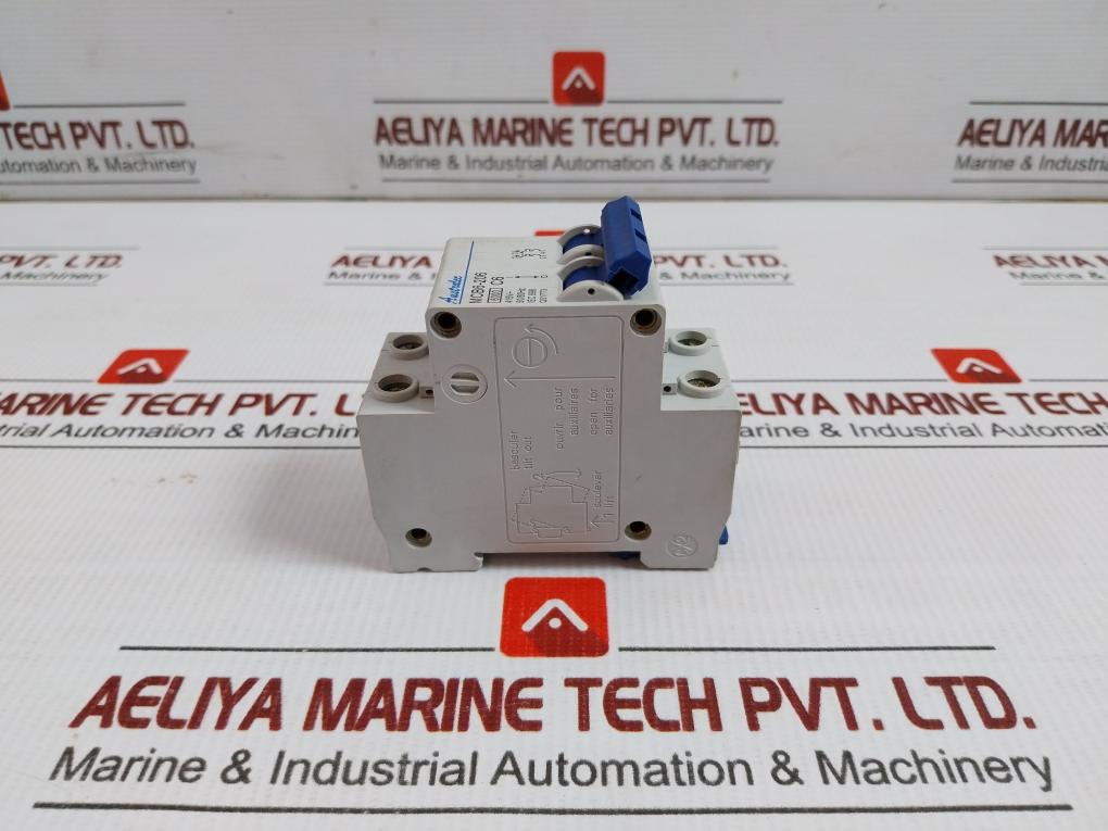 Mcb6-206 2-pole Miniature Circuit Breaker 415 Vac 50/60 Hz Australec