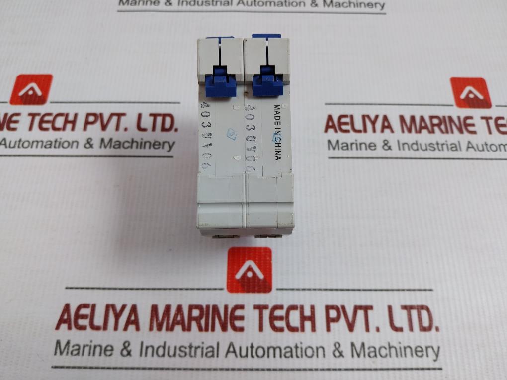Mcb6-206 2-pole Miniature Circuit Breaker 415 Vac 50/60 Hz Australec