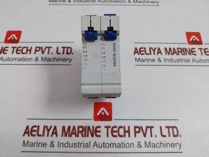 Mcb6-206 2-pole Miniature Circuit Breaker 415 Vac 50/60 Hz Australec