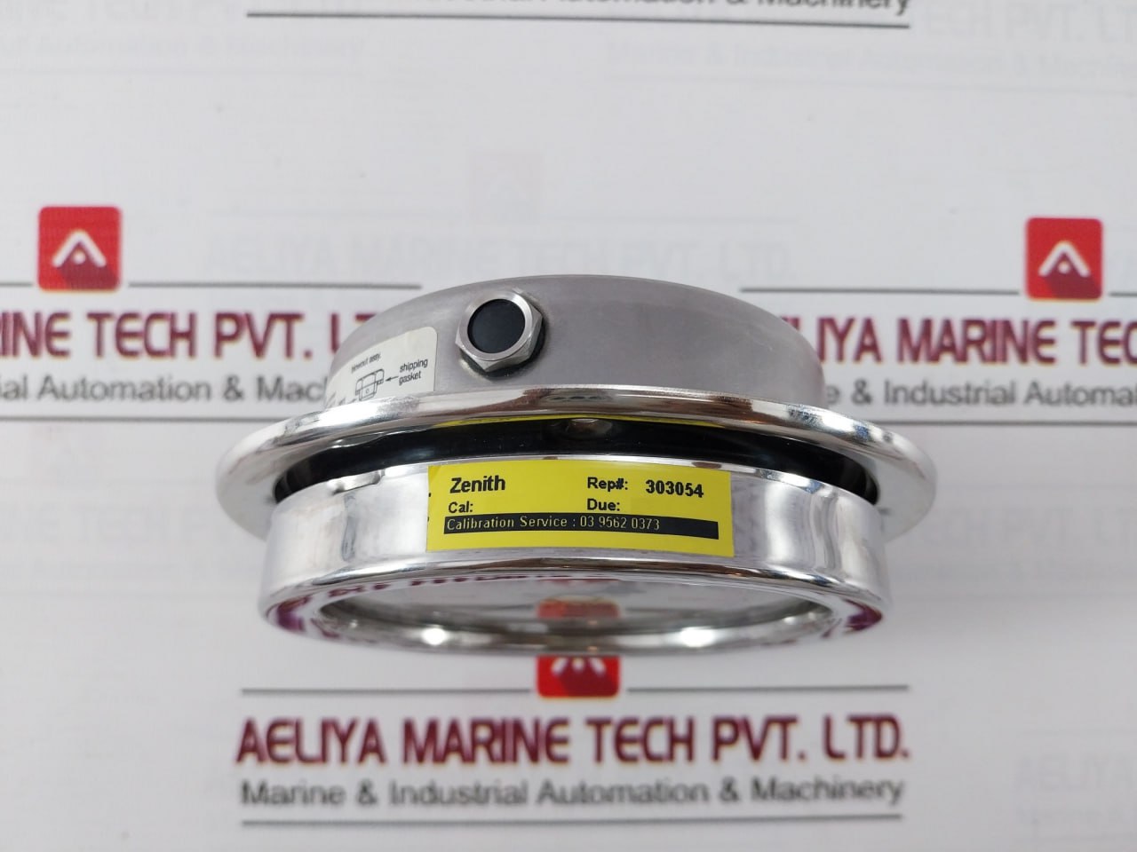 Mcdaniel Pressure Gauge 316Ss Tube And Socket 0 To 10000 Psi Ab40510 Rev.B