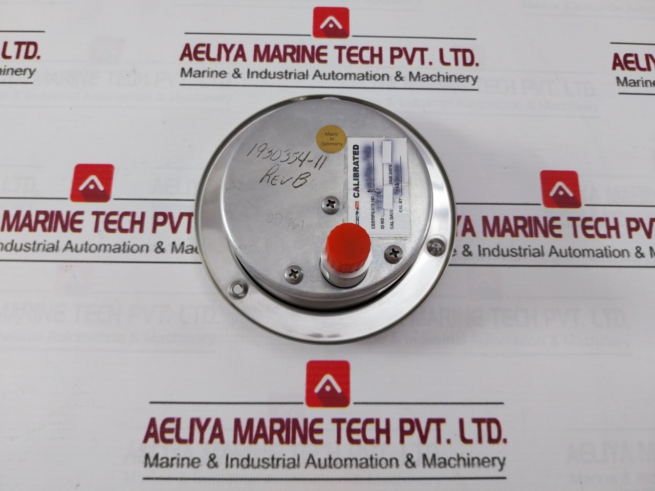 Mcdaniel Pressure Gauge 316Ss Tube And Socket 0 To 10000 Psi Ab40510 Rev.B