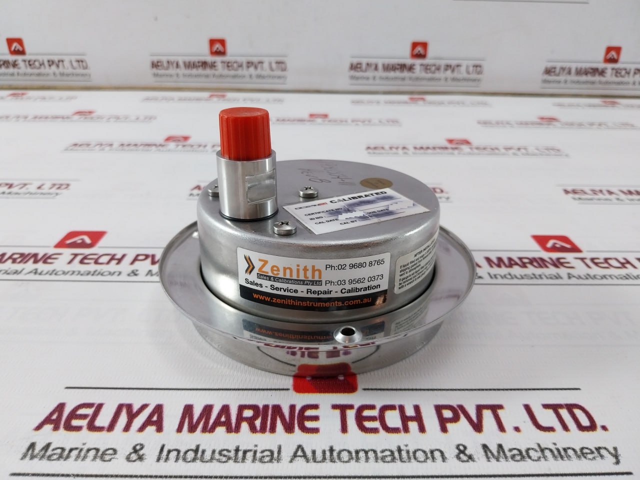 Mcdaniel Pressure Gauge 316Ss Tube And Socket 0 To 10000 Psi Ab40510 Rev.B