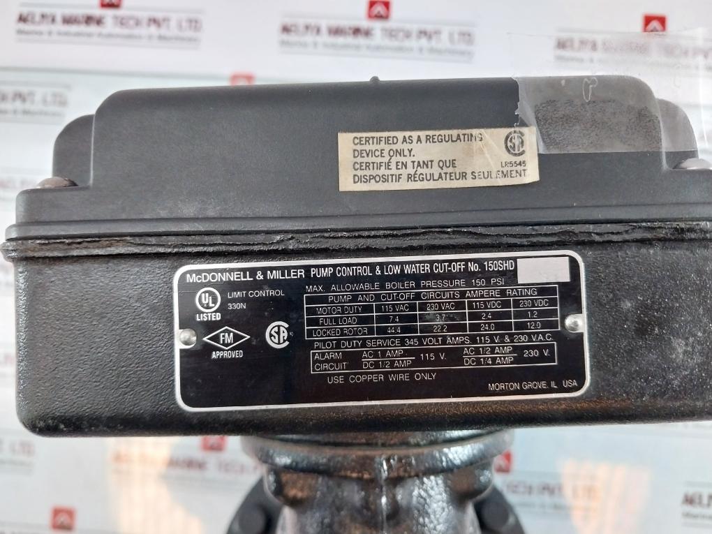 Mcdonnell & Miller 150Shd Head Mechanism Hy 012C , 05653