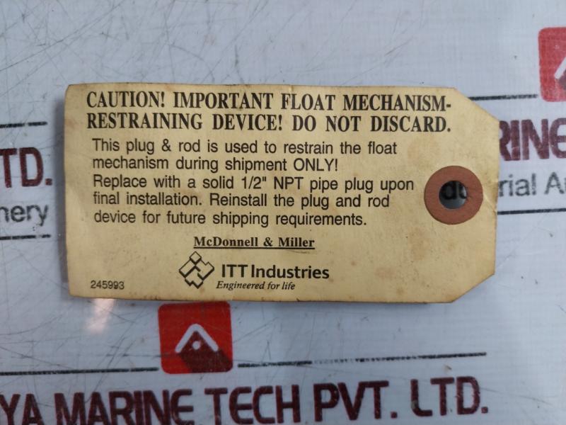 Mcdonnell & Miller 150Shd Low Water Cut-off/Pump Controller 150 Psi 115V/230V Ac