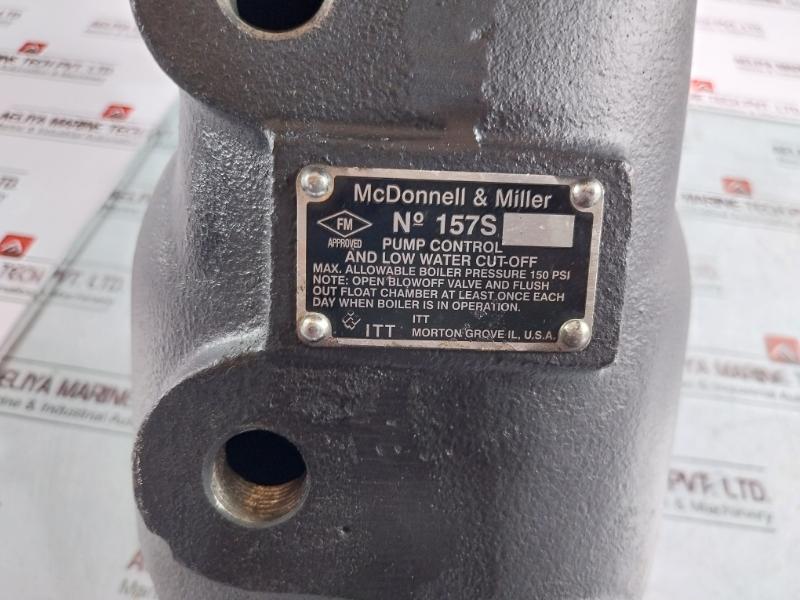Mcdonnell &amp; Miller 150Shd Low Water Cut-off/Pump Controller 150 Psi 115V/230V Ac