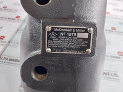 Mcdonnell &amp; Miller 150Shd Low Water Cut-off/Pump Controller 150 Psi 115V/230V Ac