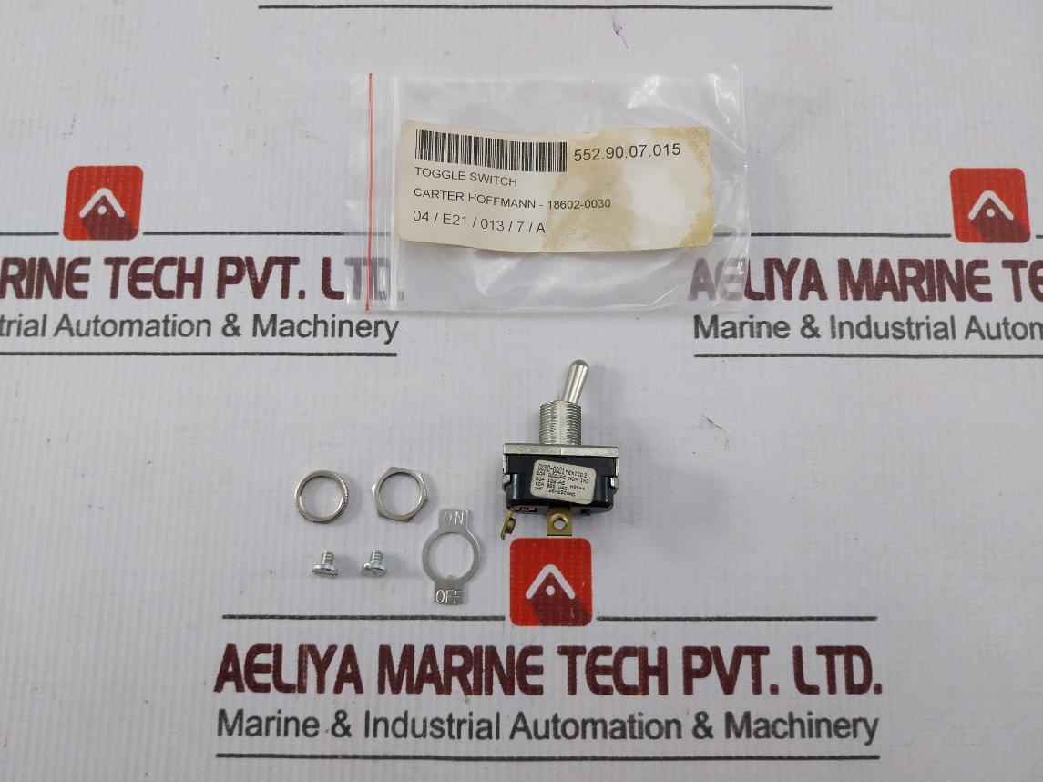 Mcgill 0090-0001 Toggle Switch 20A 250Vac