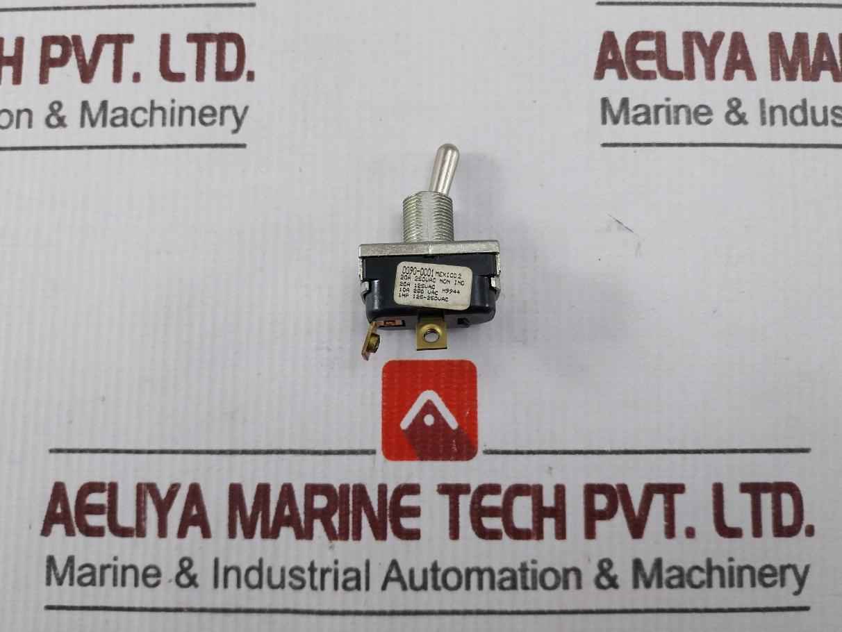 Mcgill 0090-0001 Toggle Switch 20A 250Vac