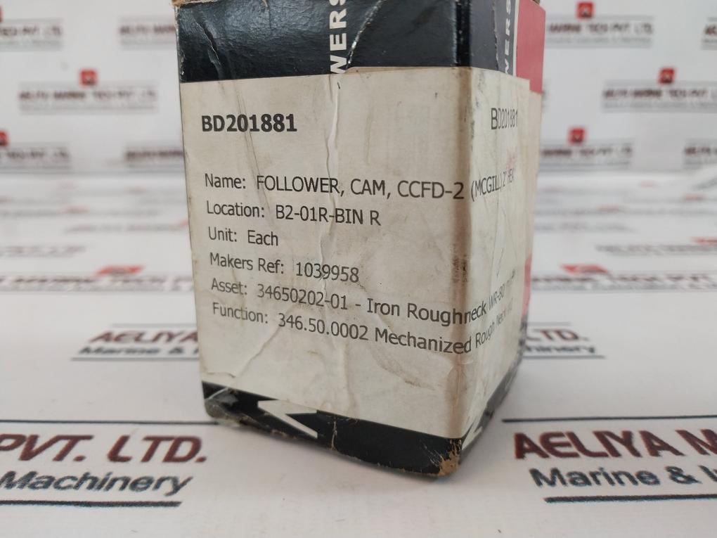 Mcgill Ccfd 2 Camrol Cam Follower, 2” Heavy Duty, Regal Tdk