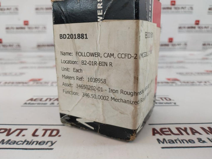 Mcgill Ccfd 2 Camrol Cam Follower, 2” Heavy Duty, Regal Tdk