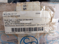 Mckenzie Compressed Air 061766 2nd Stage Piston For Hp Compressor Wp5000