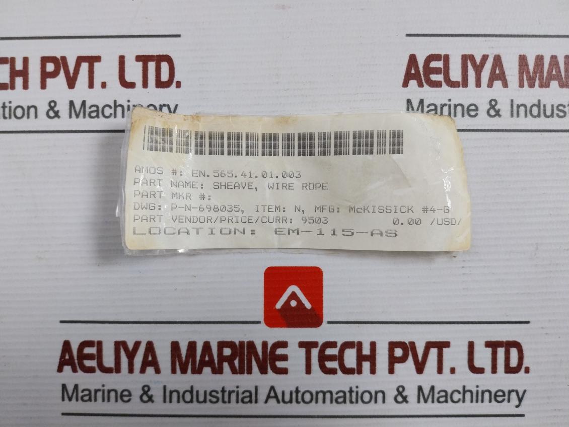 Mckissick 698035 Wire Rope Sheave
