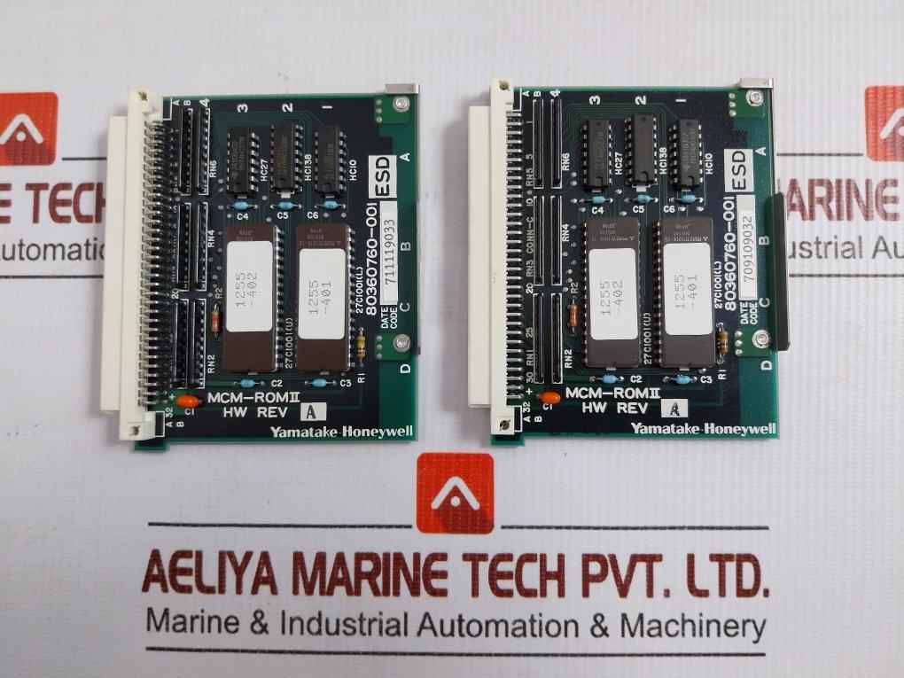 Mcm-rom Ii Control Pcb Module Hw Rev.A Yamatake-honeywell