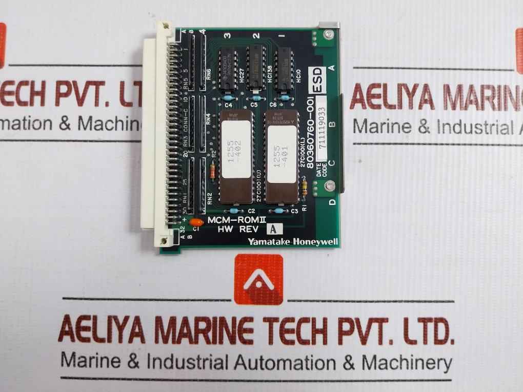 Mcm-rom Ii Control Pcb Module Hw Rev.A Yamatake-honeywell