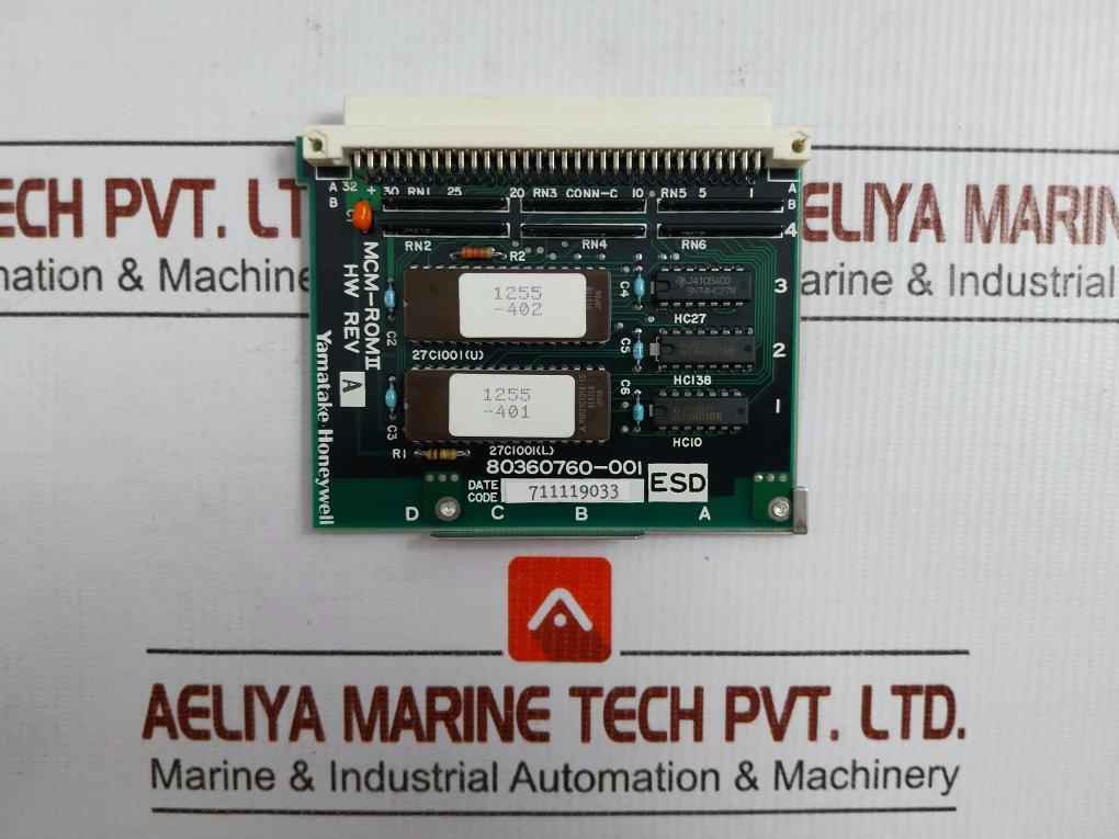 Mcm-rom Ii Control Pcb Module Hw Rev.A Yamatake-honeywell