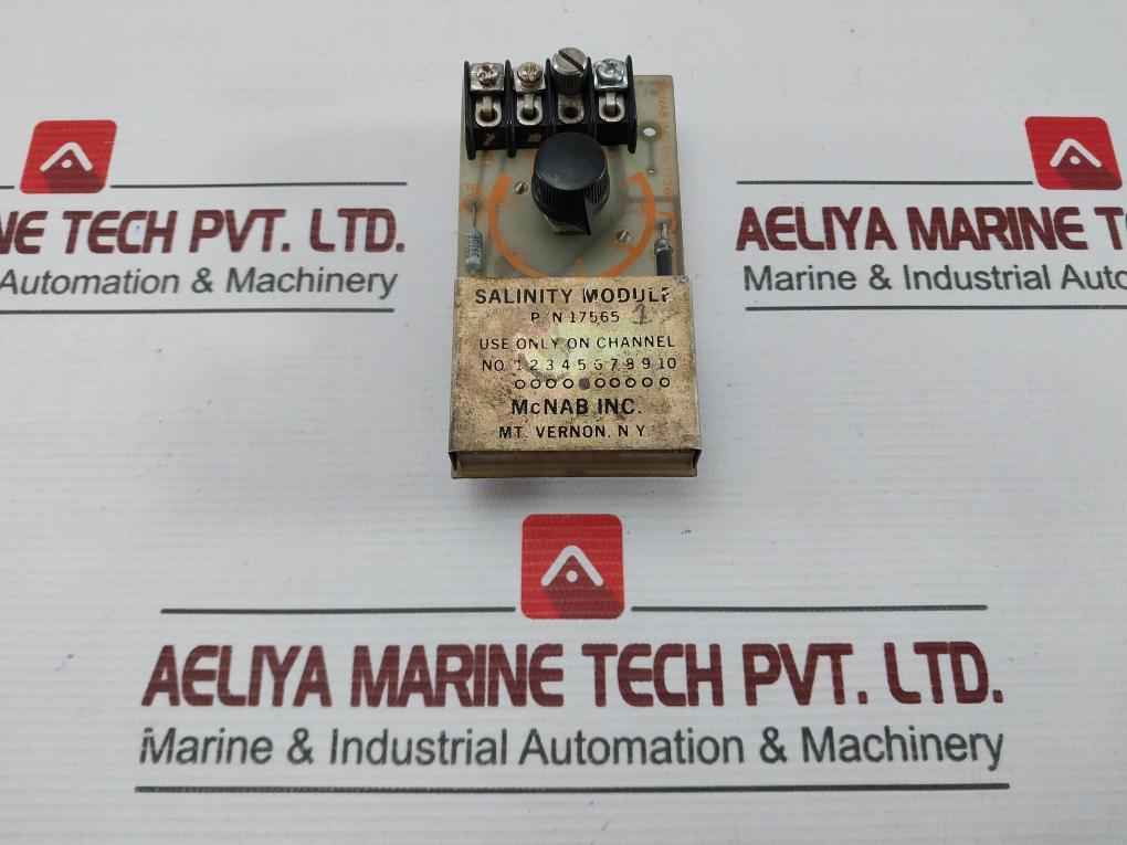 Mcnab 17565 Electronic Salinity Module Alarm Setting Gpg 0 To 2