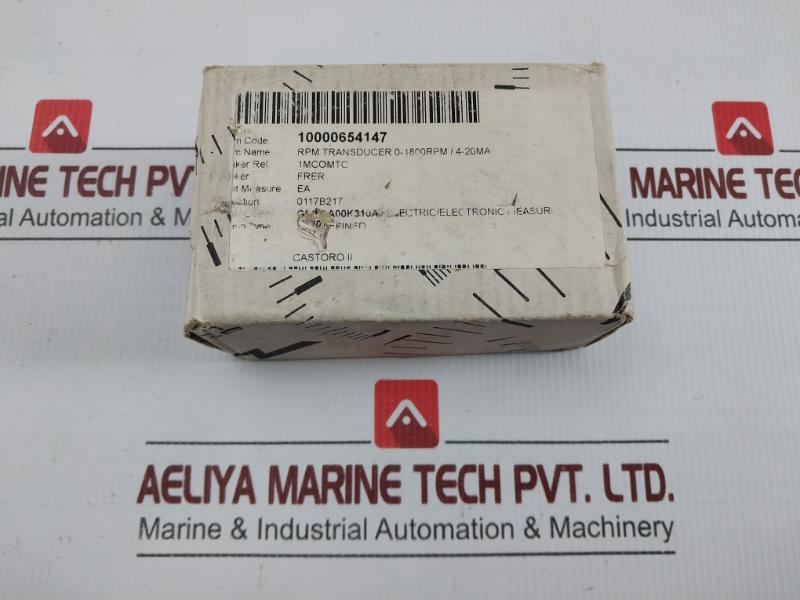 13-14 4-20Ma 750Ohm Rpm Transducer 0-1800Rpm 4-20Ma Mcomtc Frer