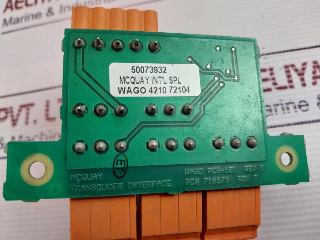 Mcquay 718577 Transducer Interface Assembly