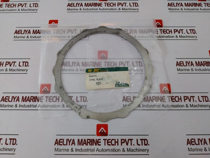 Lot of 2X MCSUN M2X170 Steel Plate JIC Hydraulics