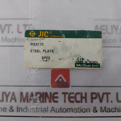 Lot of 2X MCSUN M2X170 Steel Plate JIC Hydraulics