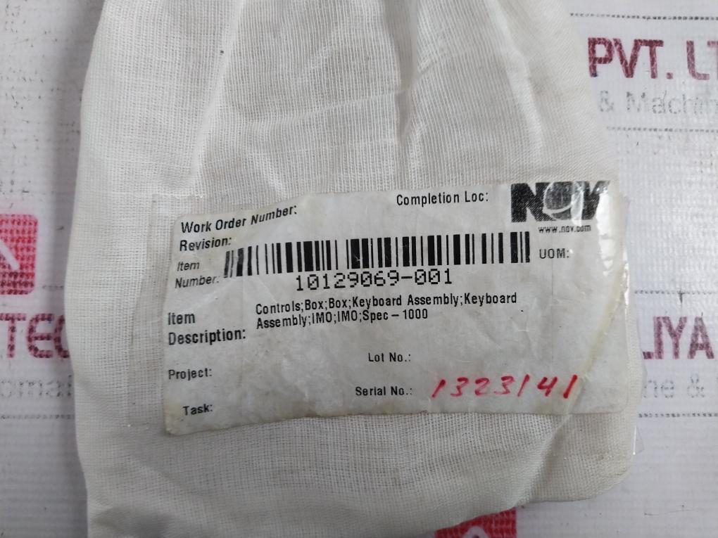 Md Totco H11062A Keypad Assembly 10129069-001