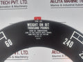 Md Totco Type 120 Weight Indicator Panel 1,680,000 Lb Capacity