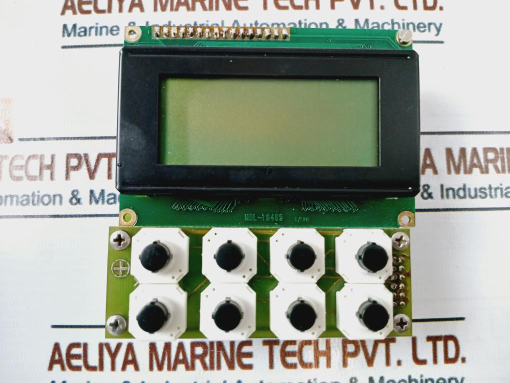 Mdl-16465 Pcb Display W/ Pushbutton 1/1991