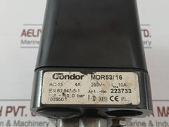 Mdr53/16 Pressure Switch 9.2 – 10.0 Bar 10A Condor