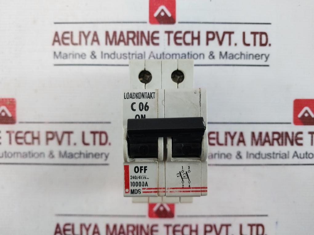 Mds C06 Miniature Circuit Breaker 240/415v~ 10000a